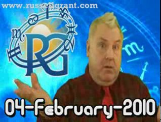 RussellGrant.com Video Horoscope Aries February Thursday 4th
