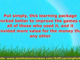 The Simple Golf Swing - #1 Rated Golf Learning Package