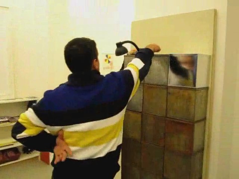 06/10 Essais mur de boîtes - 5 nov 09 - Bloc Notes Monumenta