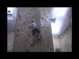 Brian Wilkins goes rock climbing
