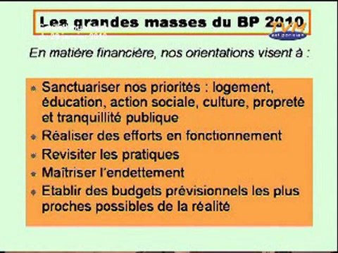 CONSEIL MUNICIPAL MONTREUIL (28/01/2010) - 1a