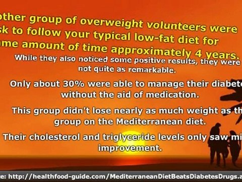 Mediterranean Diet Beats Diabetes Drugs
