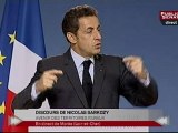 EVENEMENT,Discours de Nicolas Sarkozy sur l'avenir des territoires ruraux