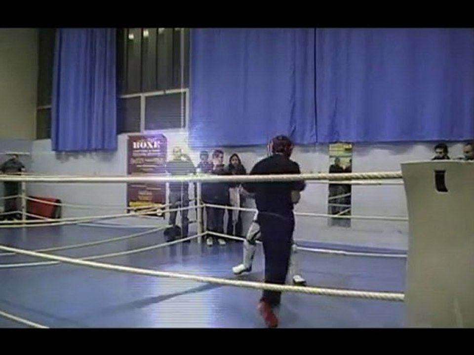 combat kick boxing hicham club performance 3e round