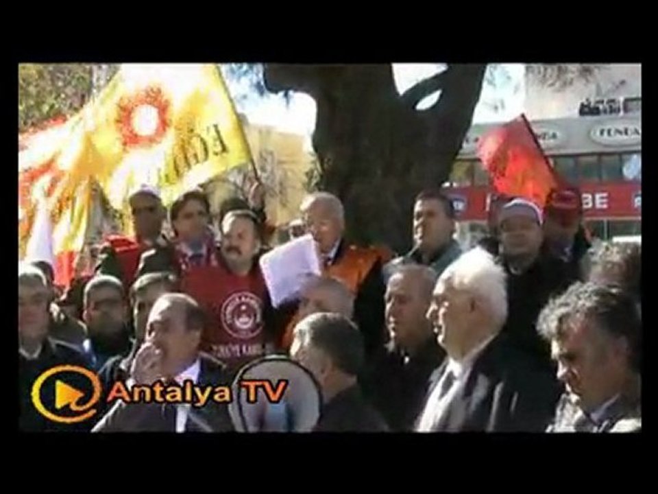 Antalya İşçi Eylemi 04.02.2010