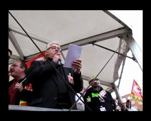 Manifestation CGT de Dunkerque 4 février 2010 (vidéo 1)
