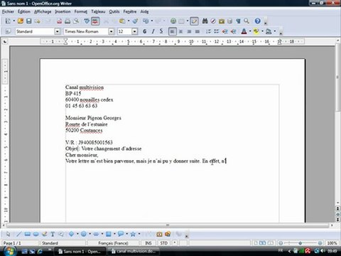Traitement Texte 1.1 La saisie de texte