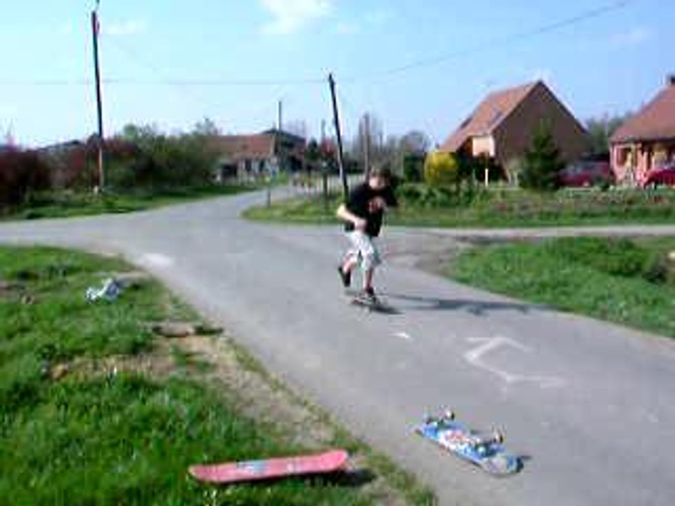gamelle en skate