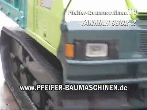 Crawler Carrier Tracked Dumper YANMAR C50R-2 / Loading on He