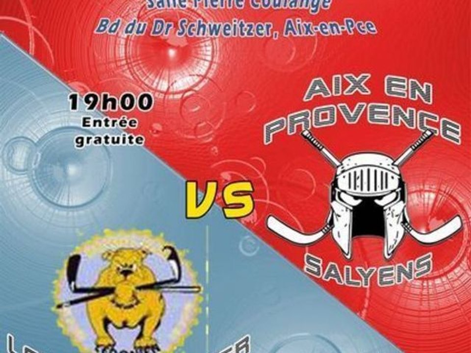 Roller inline hockey : Aix en Provence / Lons le saunier N2