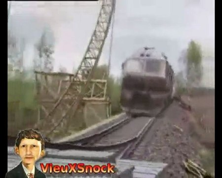Apprentis Mac Gyver train fait un looping