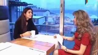 Tuba Büyüküstün Röportajı (Azerbeycan Televizyonu) 1