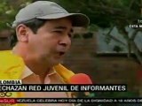 Rechazan en Colombia red juvenil de informantes