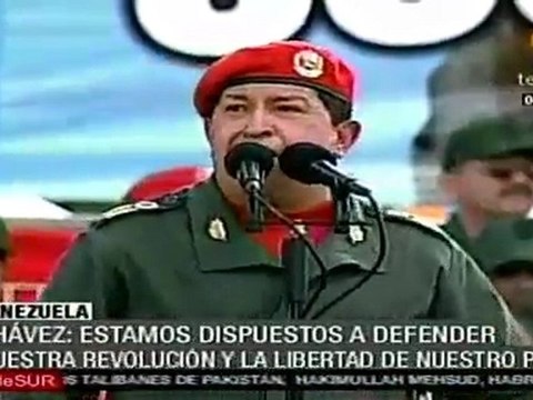 Chávez: defenderemos la Revolución Bolivariana