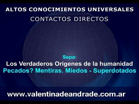Valentina de Andrade Altos Conocimientos Universales Univers