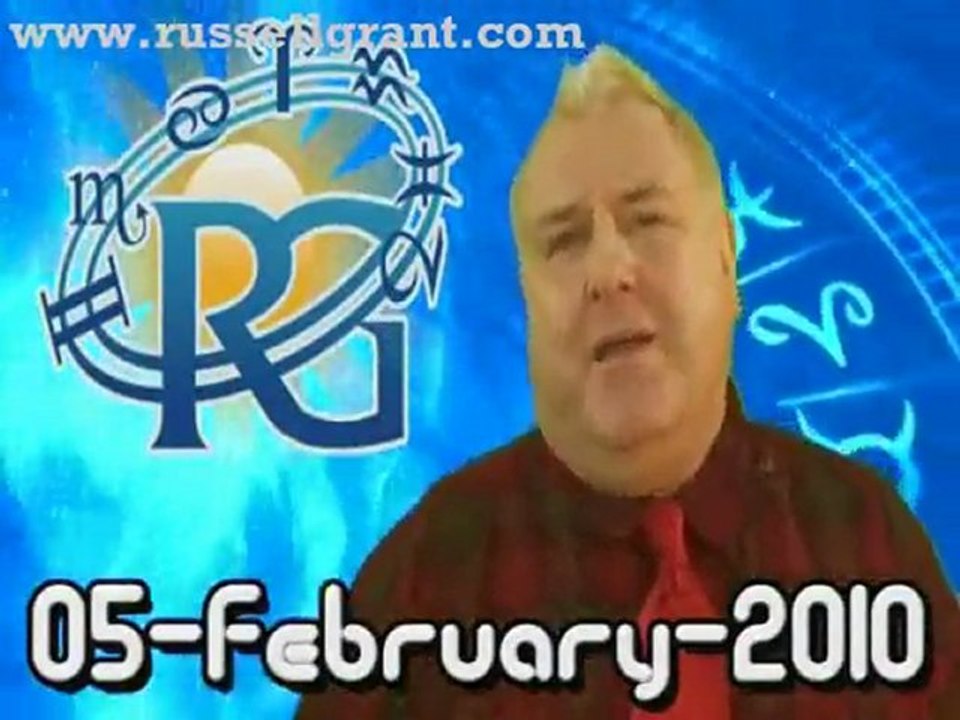 RussellGrant.com Video Horoscope Pisces February Friday 5th
