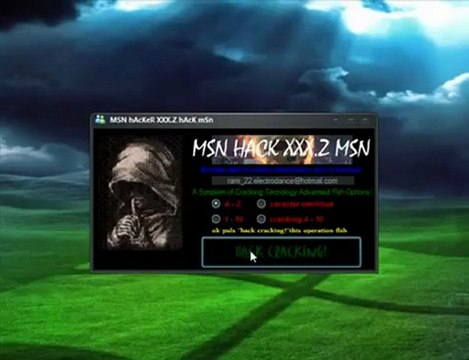 new MSN HACKING TOOL 2010 work 100%