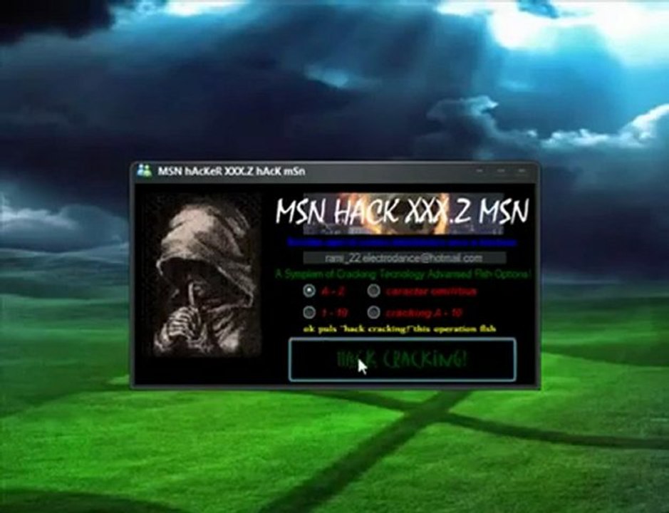 new MSN HACKING TOOL 2010 work 100%