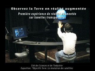 Laval virtual 2010 Réatité augmentée Lunettes transparentes