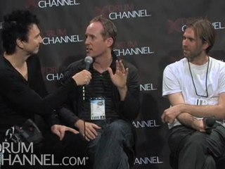 Josh Freese, Brooks Wackerman & John Wackerman - NAMM 2010