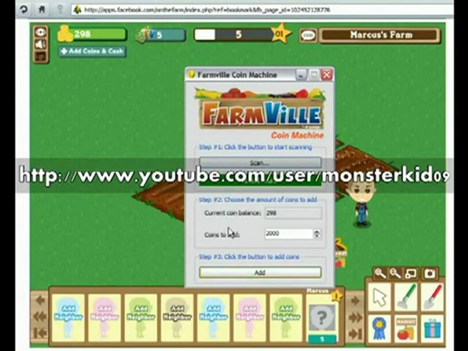Farmville hack