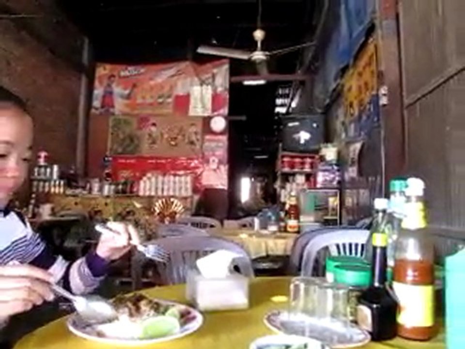 Sur le chemin du marché avec ma filleule