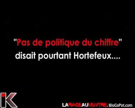 Quand les faits contredisent les propos d'Hortefeux...