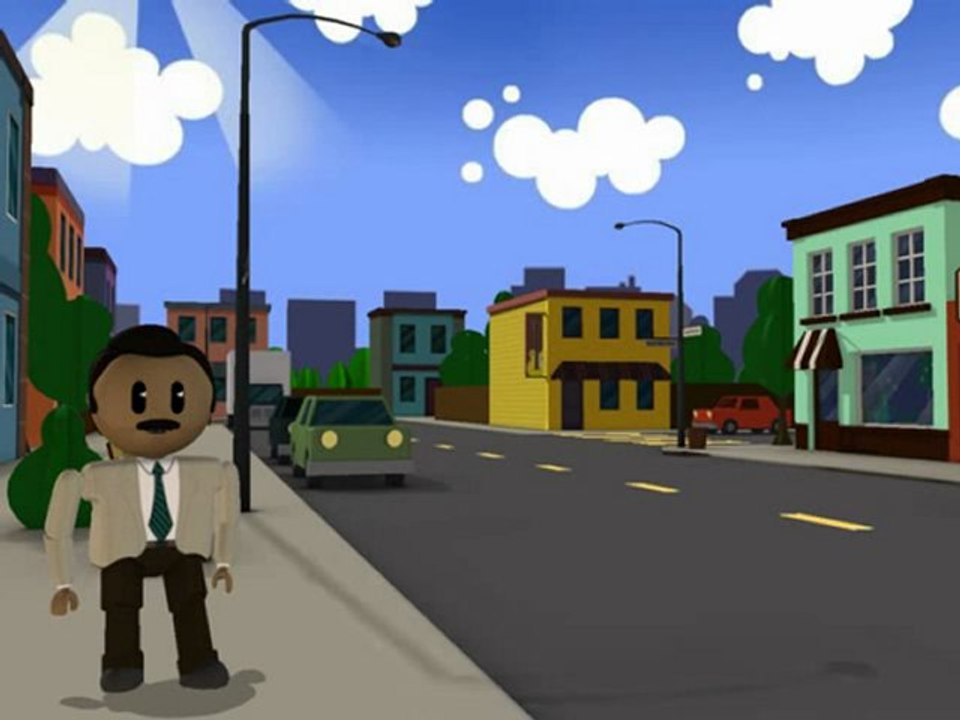 Auto-stereoscopic 3D display at CeBIT 2010