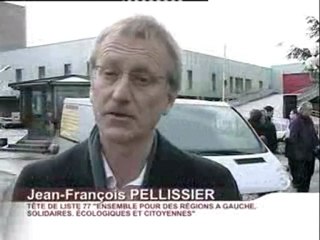 Conférence de presse du Front de gauche en Seine-et-Marne