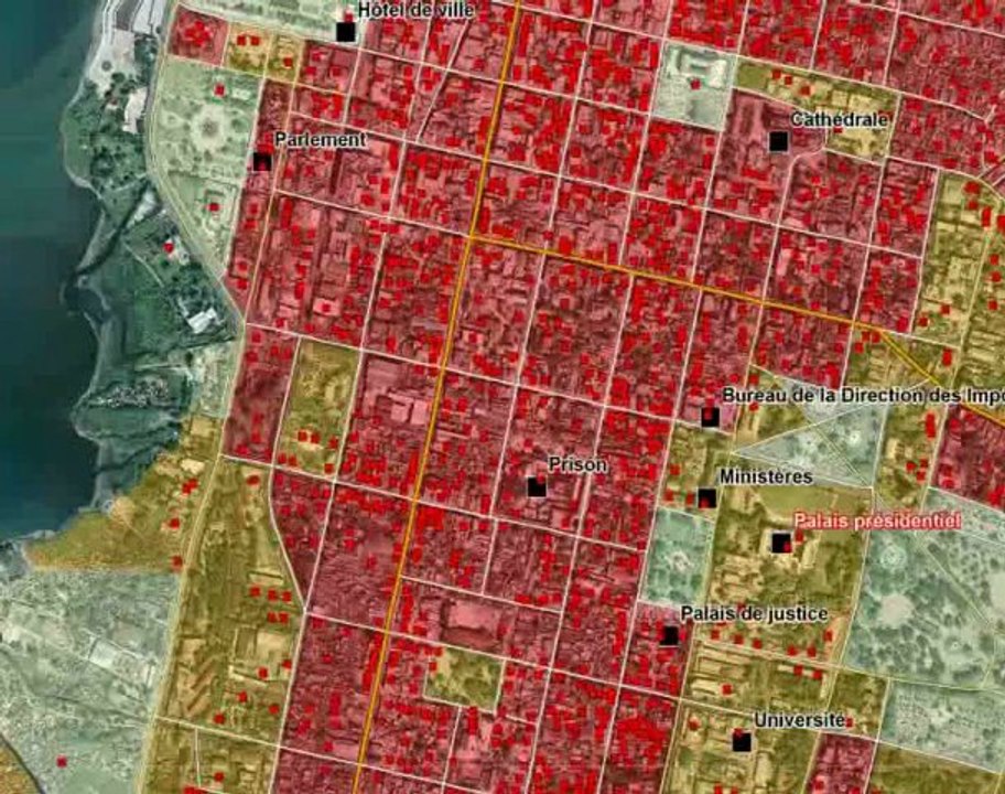 Haiti, satellites - JDE février 2010