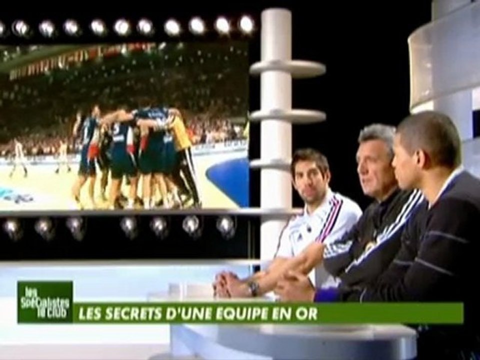 Club specialistes Equipe France Handball 1/2