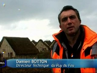 Ile Clovis : Visite du chantier (Les Epesses)