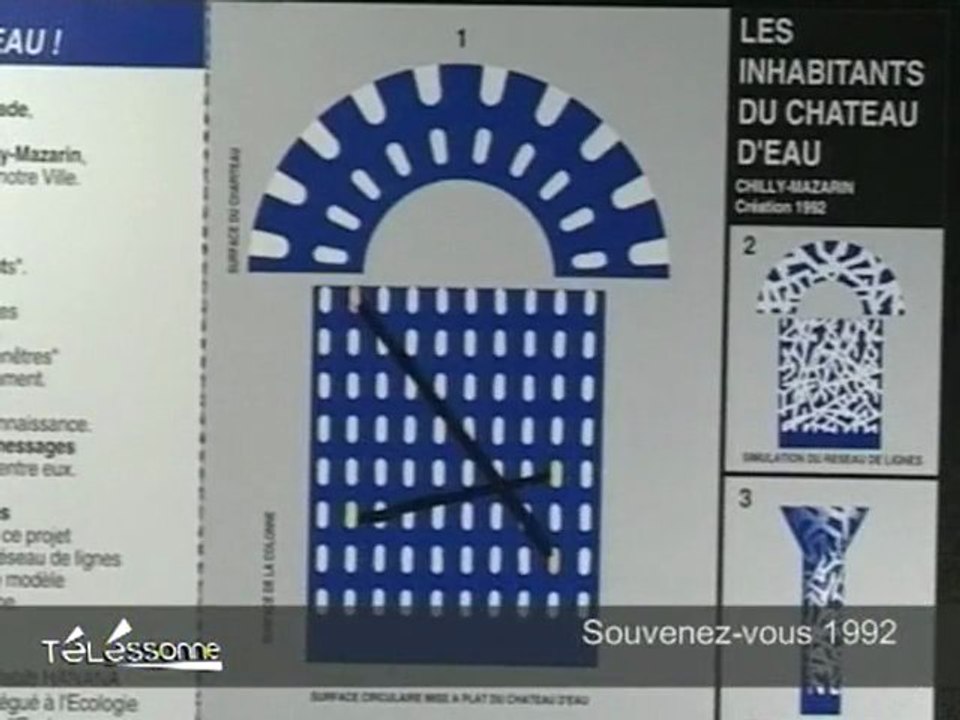 Souvenez-vous en 1992 : Le Château d'eau de Chilly Mazarin