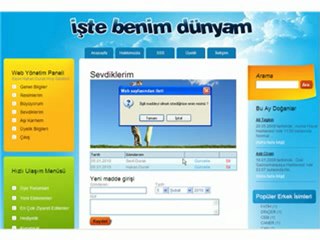 İşte Benim Dünyam - Sevdiklerim Bilgi Silme