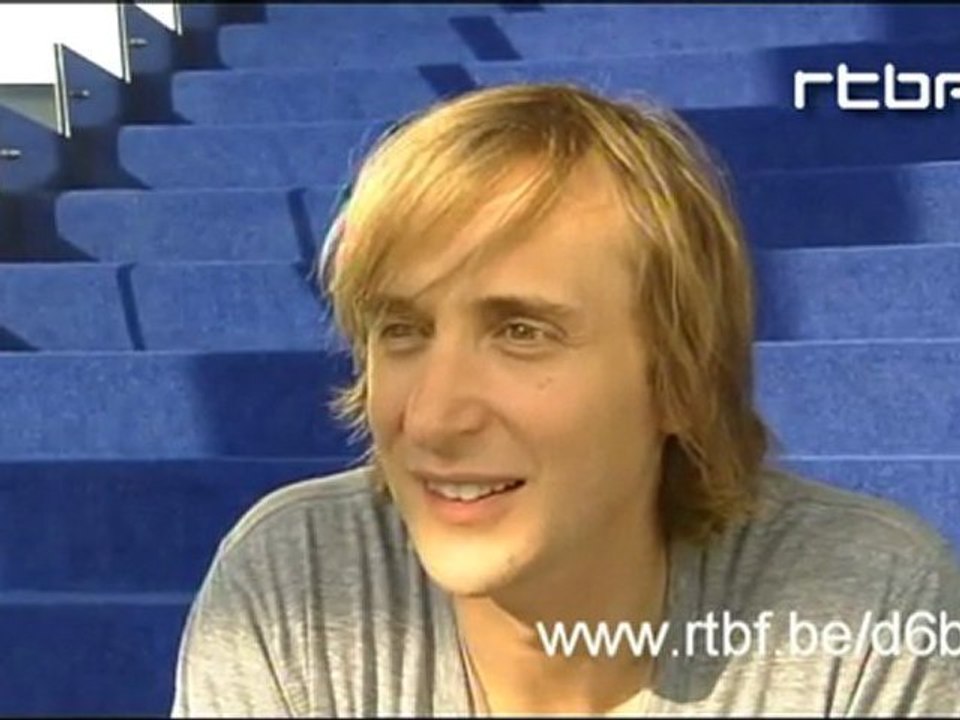 Interview de David Guetta par Manu Champagne (RTBF)