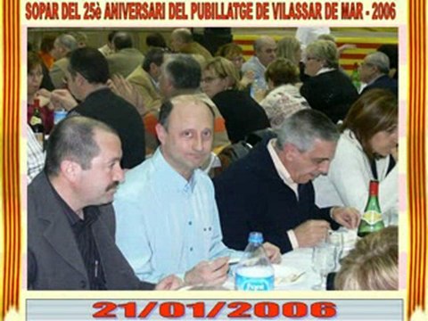 Sopar, 25 Anys de Pubillatge a Vilassar de Mar (2ª Part)