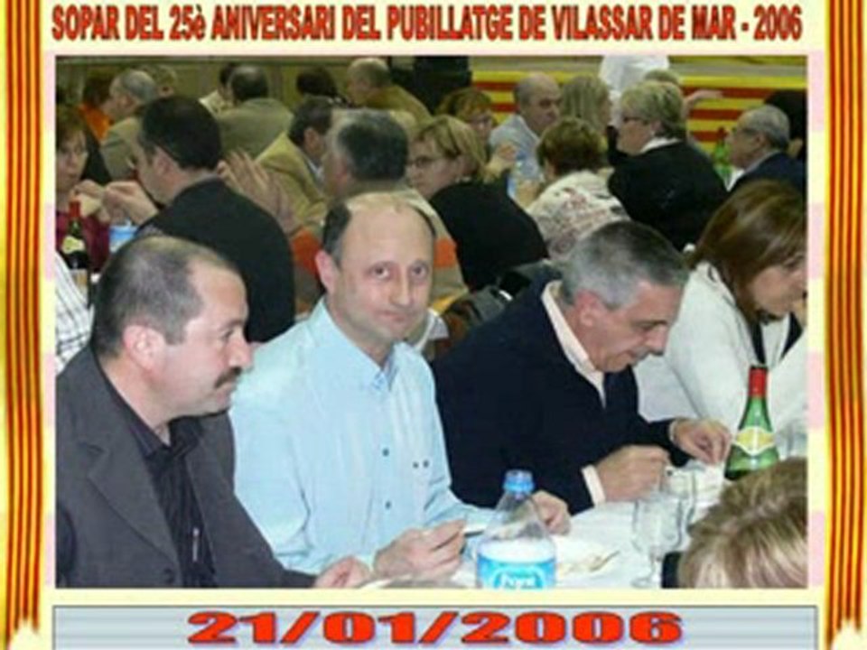 Sopar, 25 Anys de Pubillatge a Vilassar de Mar (2ª Part)
