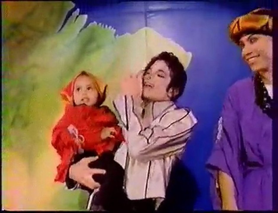 michel jakson par de Caunes et Mickael jackson, le vrai