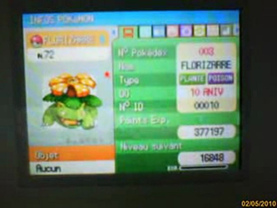 Pokemon Version Diamant Evénem.Pokemon  1