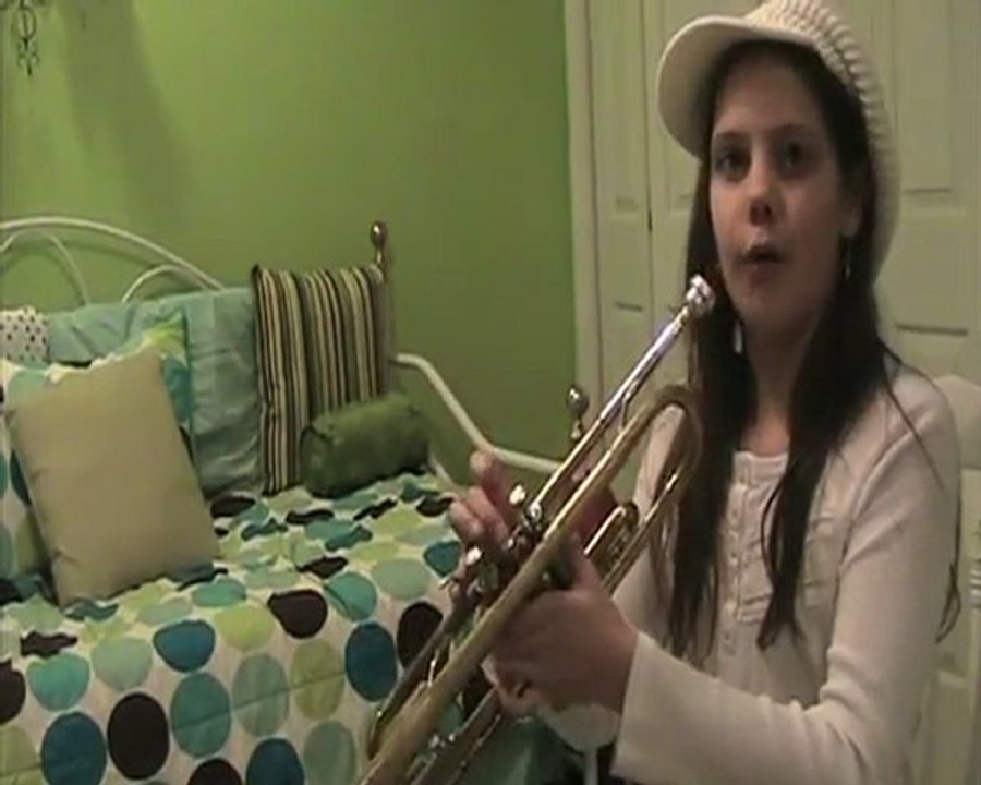 how to play a trumpet