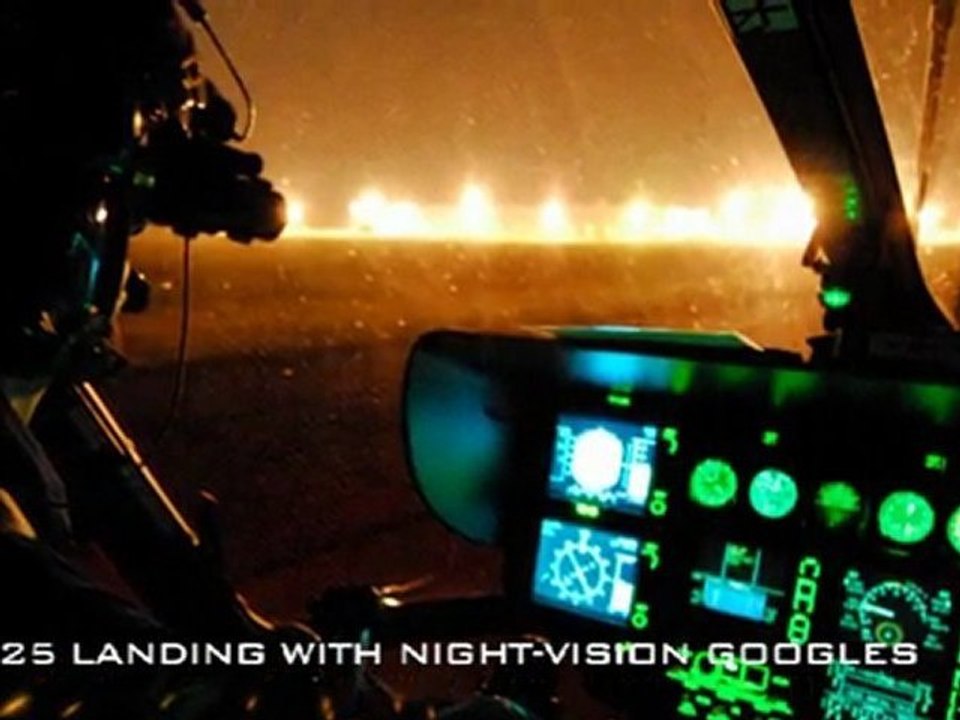 Vol de nuit d'un hélicoptère EC-145 des FAG (Gendarmerie)