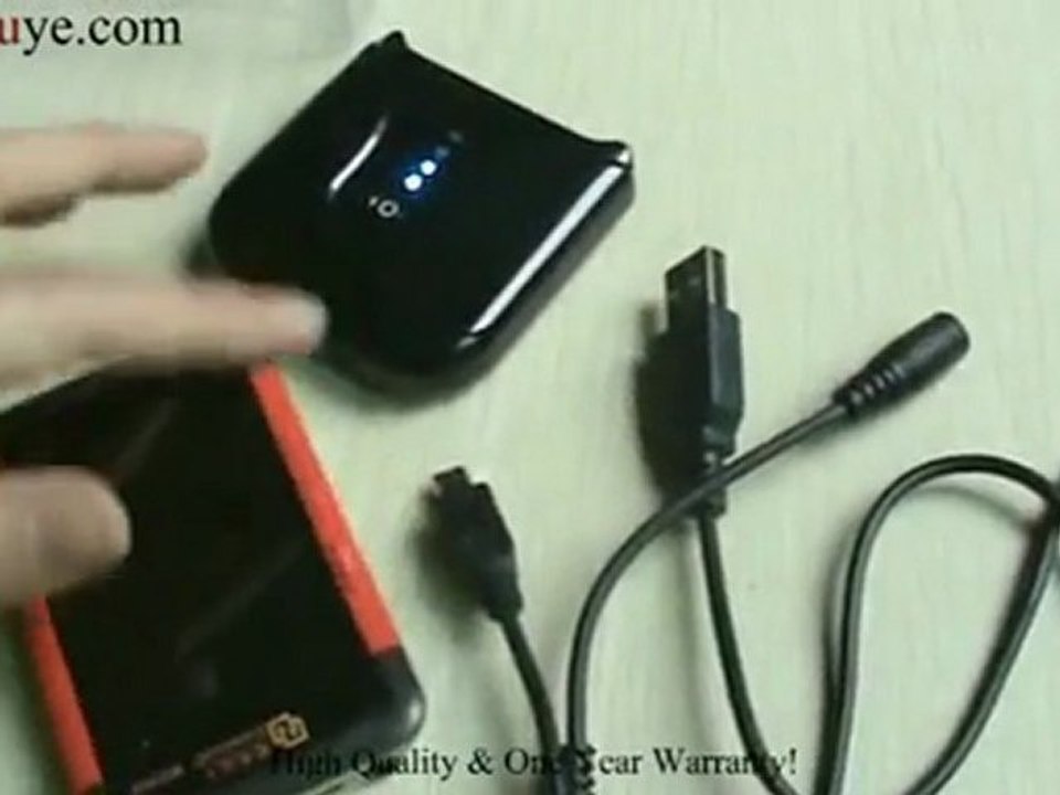 1000mA Four Reminder Light External Backup Battery Charger f