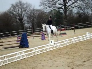 dressage martigné 24/01/10 aurélie + jaryv Club 3 GP