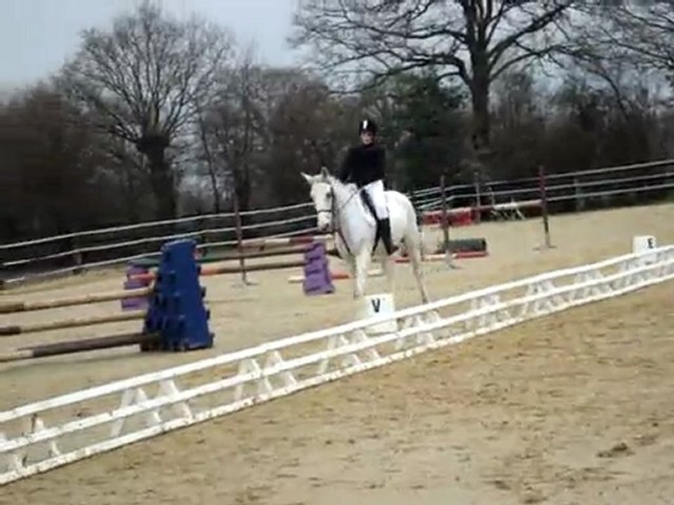 dressage martigné 24/01/10 aurélie + jaryv Club 3 GP