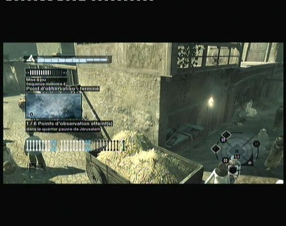assassin's creed /28 point d'obs. jérusalem - pauvre