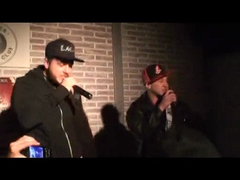 LACAZ et Cjay en live au nantes comedy club pour rap city
