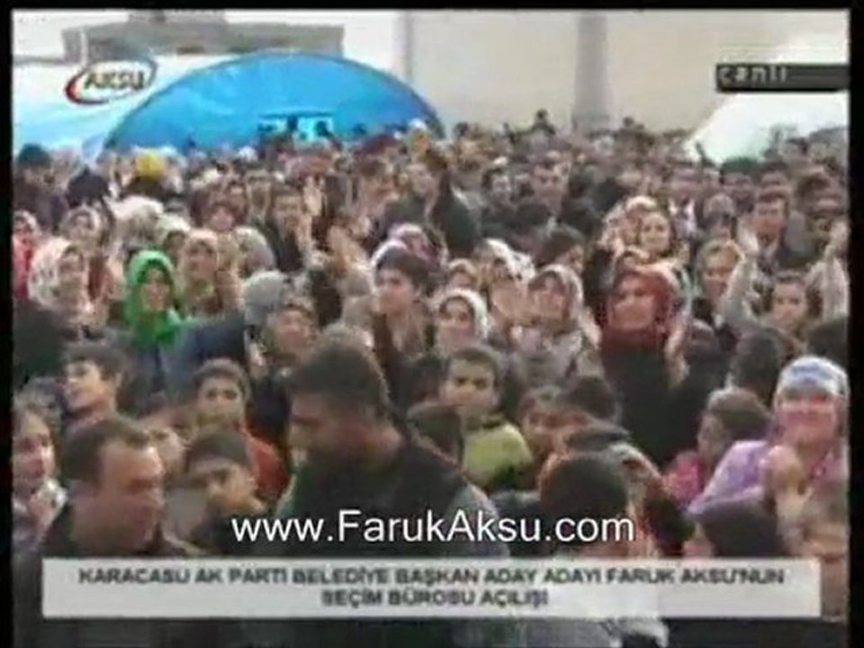 Faruk Aksu Büro Açılışı Mitingi 4. Kısım