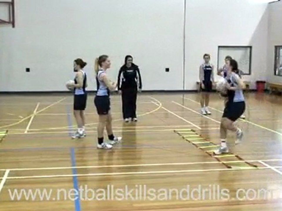 Netball Skills and Drills - Level 2 Ladder Drills