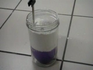 Expérience de modélisation Sable mouvant aéré