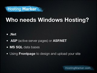 windows web hosting